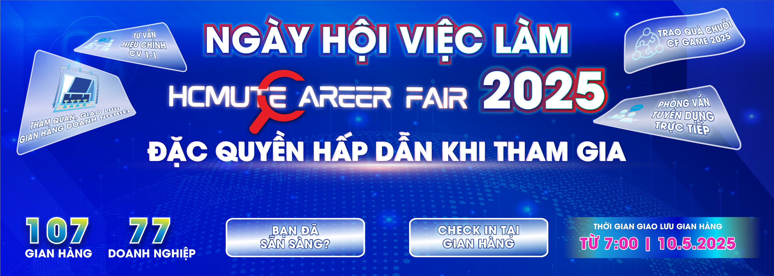 NGÀY HỘI GIAO LƯU - TUYỂN DỤNG - VIỆC LÀM 2025
